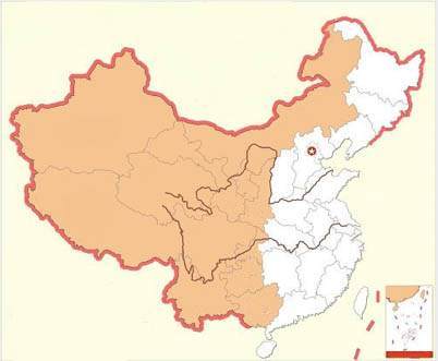 map of china
